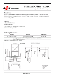 Datasheet S1117-XXPIC manufacturer AUK